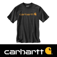 Dearborn Logo Shortsleeve Carbon Heather T-Shirt Heren