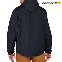 Rain Defender Lightweight Packable Zwart Anorak Heren