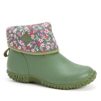 Muckster II Mid Green Floral Laarzen Dames