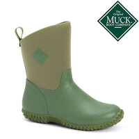 Muckster II Mid Green Floral Laarzen Dames