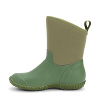 Muckster II Mid Green Floral Laarzen Dames