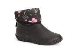 Muck Boot Muckster II Mid Black Rose Laarzen Dames Muck Boot Muckster II Mid Black Rose Laarzen Dames