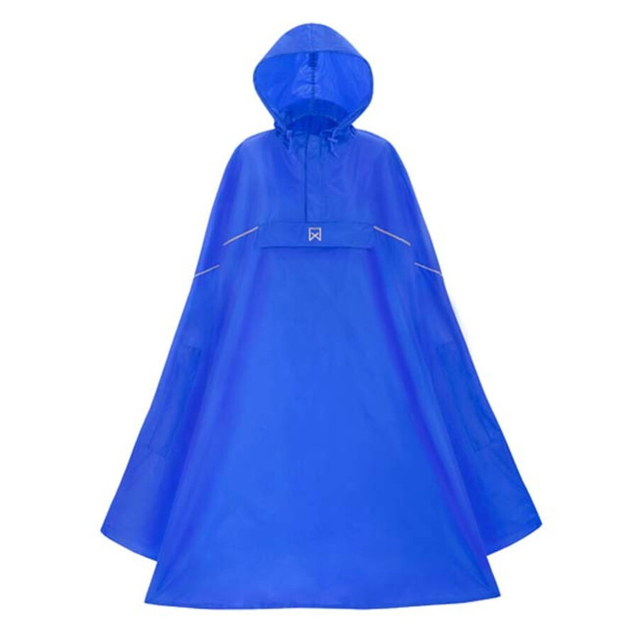 Lichtgewicht Blauw Regenponcho