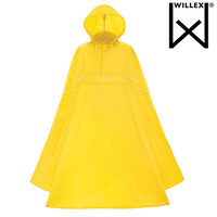 Lichtgewicht Geel Regenponcho