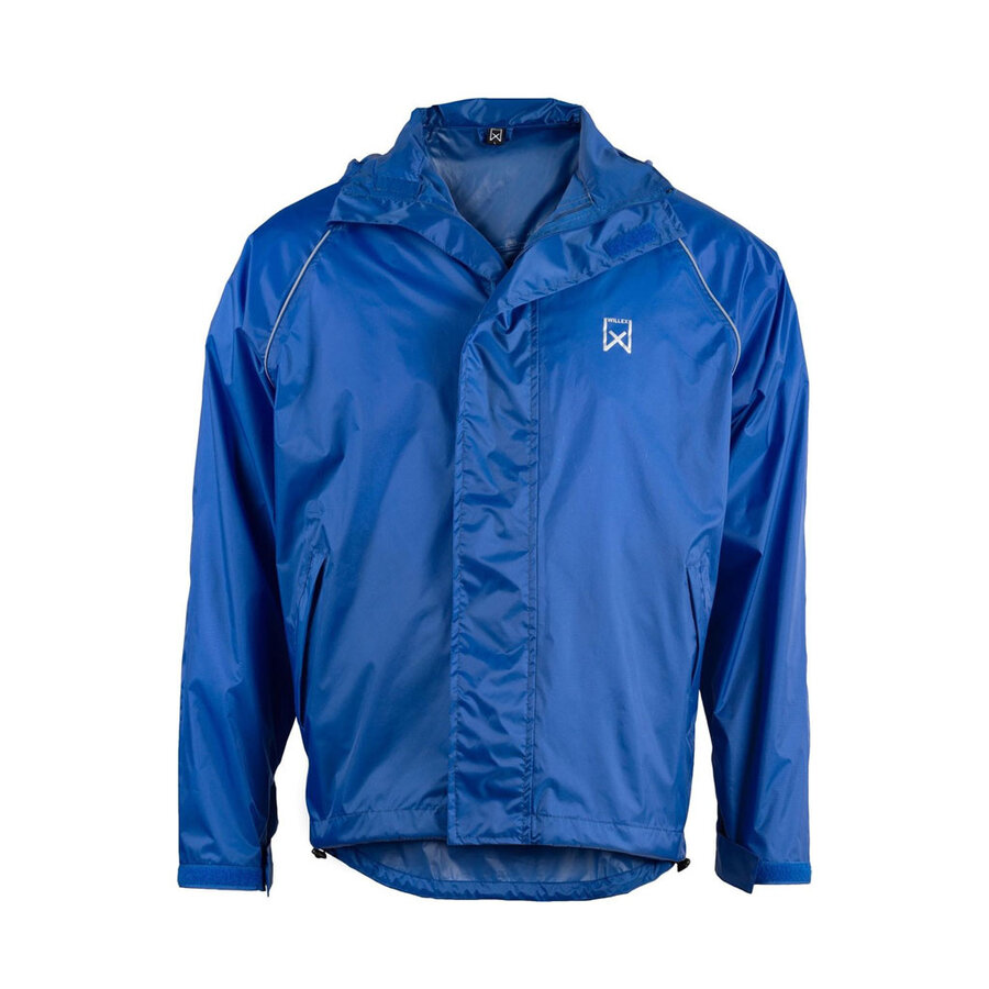 Ademend Blauw Regenjas