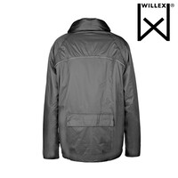 Ademend Zwart Regenjas