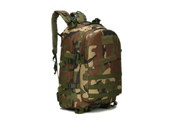 Game 3D Bag Molle 40L Tactical Woodland Rugzak