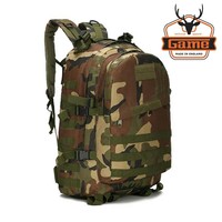 3D Bag Molle 40L Tactical Woodland Rugzak