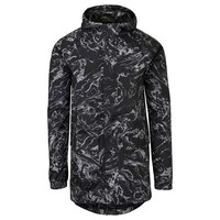 Motion Parka Urban Marble Print Regenjas