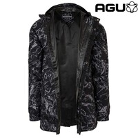 Motion Parka Urban Marble Print Regenjas