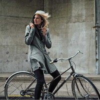 SEQ Steel Blue Regenjas Dames