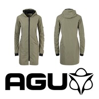 Urban Outdoor Long Bomber Pistachio Regenjas Dames