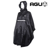 Basic Zwart Regenponcho One Size
