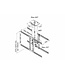 Neomounts PLASMA-C100D TV Plafondbeugel