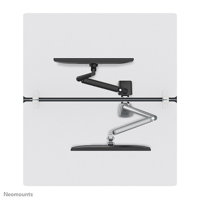 Neomounts DS70-810BL1 Monitorarm 17-32 inch - gasveer - ruimtebesparend - 180°-stop