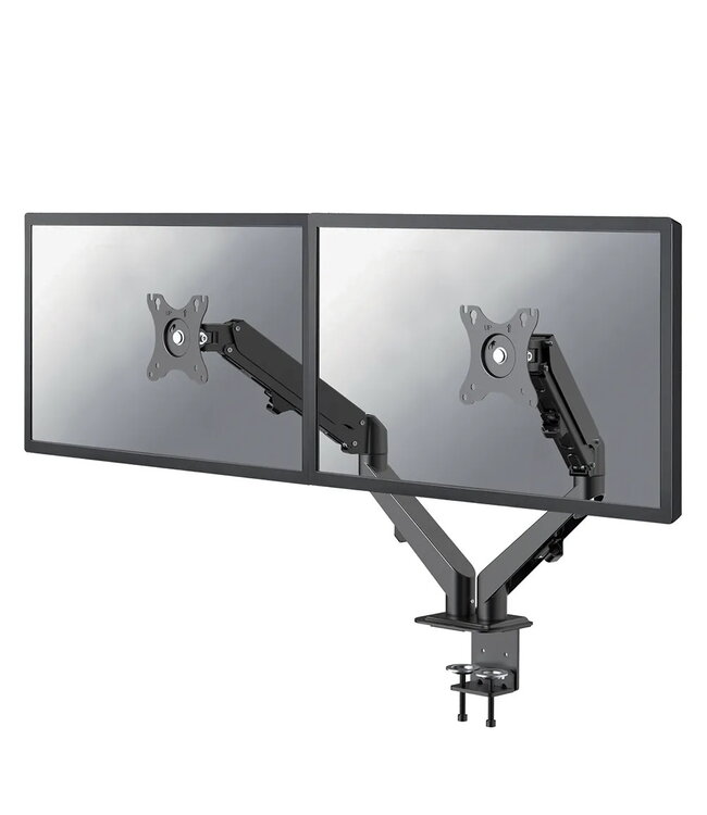 Neomounts DS70-700BL2 BLACK Dubbele Monitorbeugel