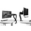 Neomounts DS75-450BL2 Monitorarm 17-32 inch - gasveer - Topfix - 180°-stop