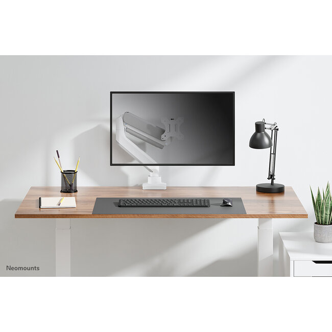 Neomounts DS70-450WH1 Monitorarm 17-42" - gasveer - Topfix - 180°-stop