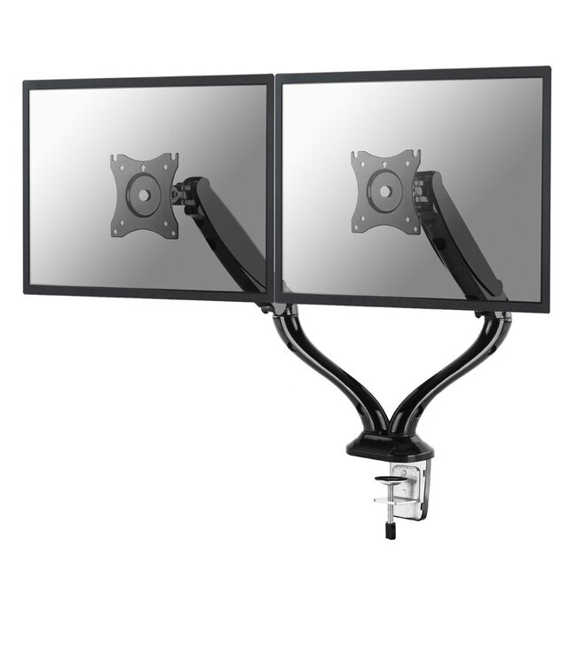 Neomounts NM-D500DBLACK voor 2 Monitoren