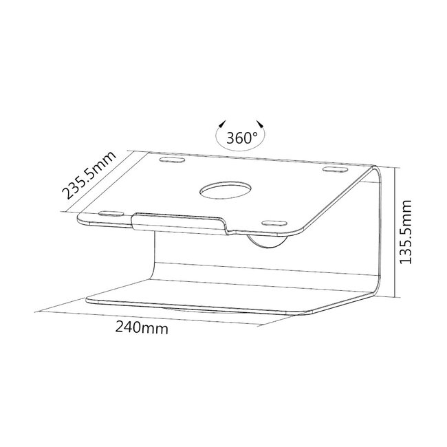 Neomounts NSLS050 Laptopverhoger