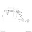 Neomounts DS75S-950WH2 Monitorarm 17-32" - gasveer - Topfix - 180°-stop