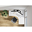 Neomounts DS65S-950BL2 Monitorarm 24-34" - gasveer - Topfix - multi-instelbaar - 180°-stop
