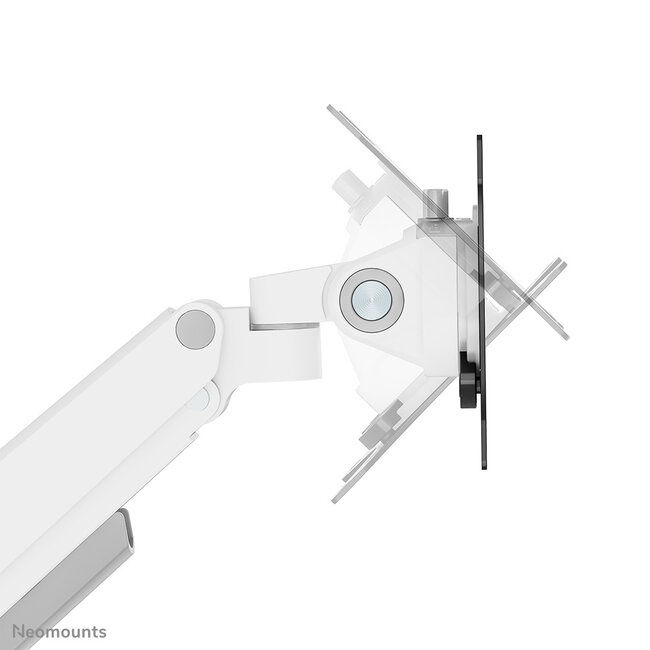 Neomounts DS70-250WH1 Monitorarm 17-35 inch - gasveer - Topfix - 180°-stop
