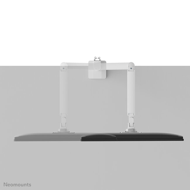 Neomounts DS70-250WH1 Monitorarm 17-35 inch - gasveer - Topfix - 180°-stop