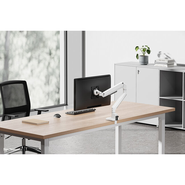 Neomounts DS70-250WH1 Monitorarm 17-35 inch - gasveer - Topfix - 180°-stop