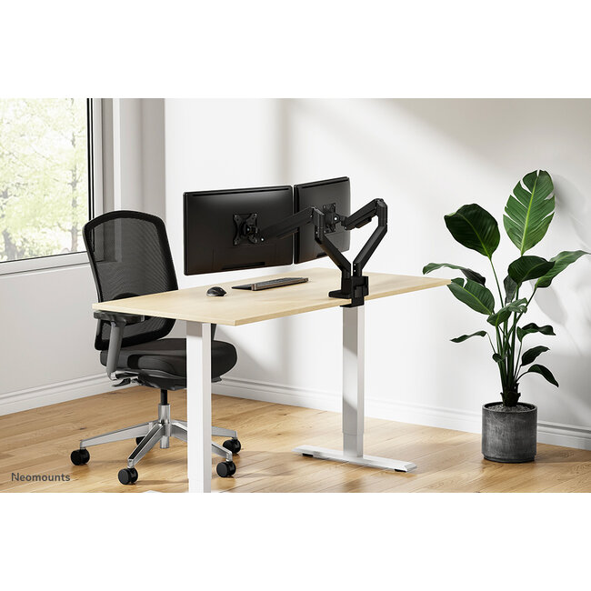 Neomounts DS70-250BL2 Monitorarm 17-32 inch - gasveer - Topfix - 180°-stop