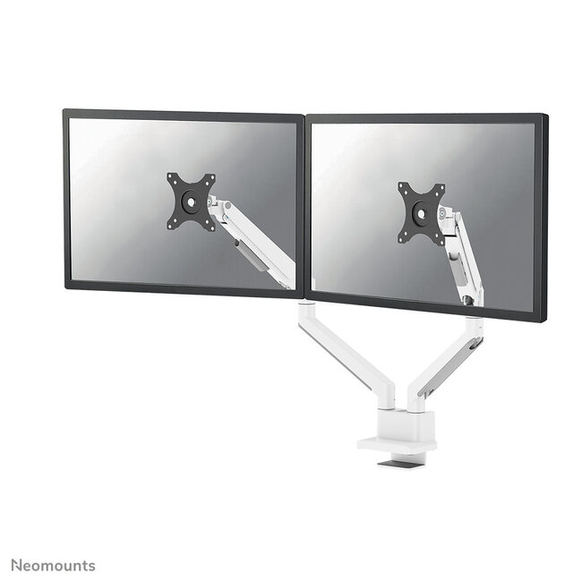 Neomounts DS70-250WH2 Monitorarm 17-32 inch - gasveer - Topfix - 180°-stop