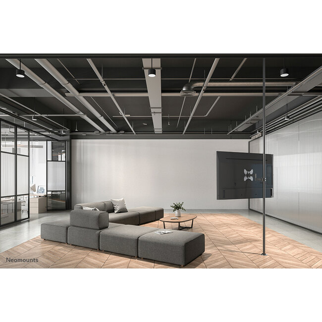 Neomounts FL40-450BL12 TV-paalsteun 23-42 inch - diam. 28-50 mm - full motion