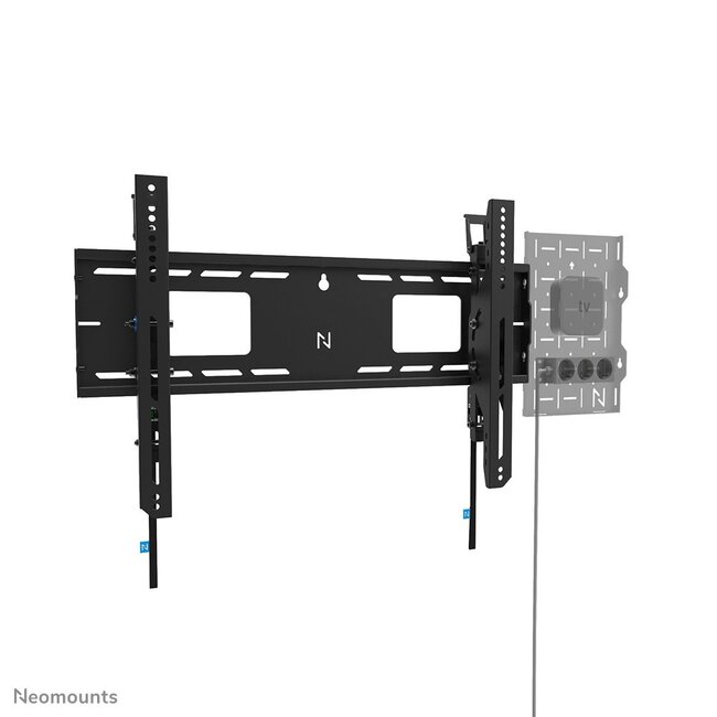 Neomounts WL35-750BL16 Heavy duty muurbeugel 42-86 inch - kantelbaar - vergrendelbaar - snelle installatie - TÜV