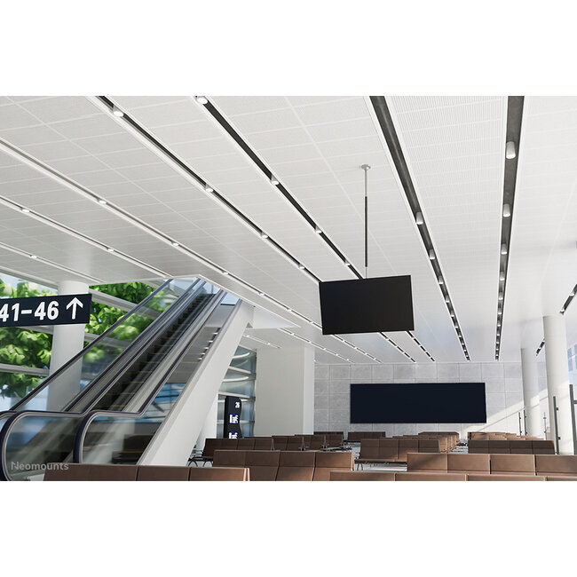 Neomounts NS-EP100BLACK Verlengbuis TV-beugel plafond - h 107,5 cm