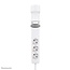 Neomounts DS22-840WH6 Bureaucontactdoos met klem en USB-C en USB-A poorten - Quick-charge