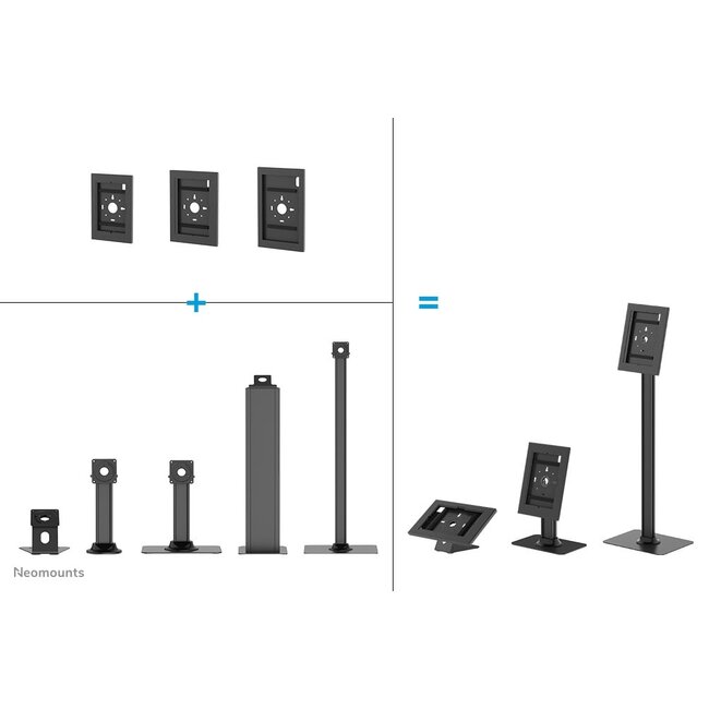 Neomounts Neomounts WL15-602BL1 Tablet casing - 12.4-13" | 31,5-33 cm - vergrendelbaar