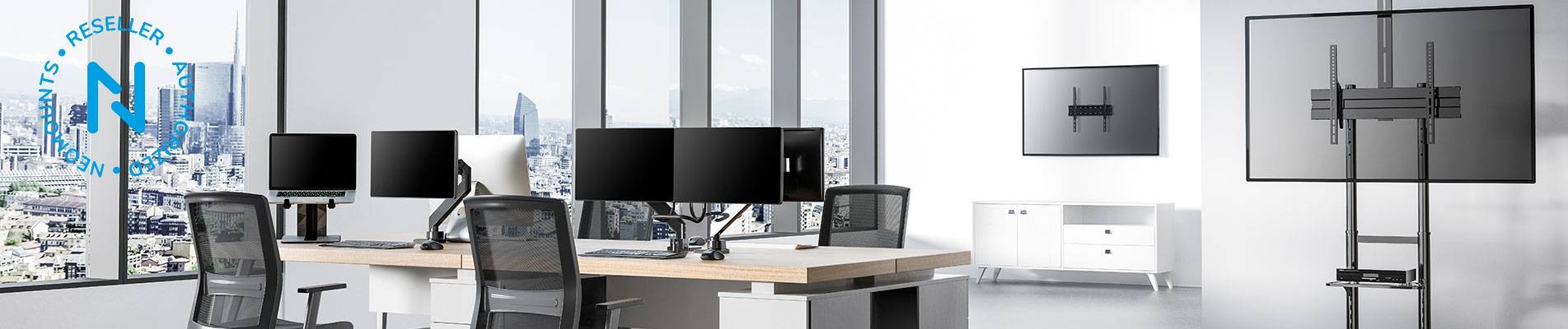 Monitorarmen van Neomounts