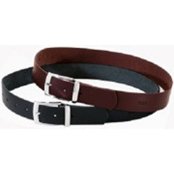 FHB Lederen riem met 1 pin