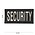 Embleem SECURITY met klittenband