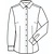 GREIFF Blouse Basic Slim Fit