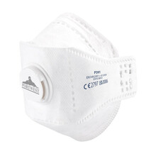 PORTWEST P391 Eagle FFP3 Dolomite Gevouwen Masker (10 stuks)