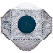 PORTWEST P392 Eagle FFP2 Koolstof Gevouwen Plat Masker (10 stuks)