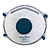 PORTWEST P223 FFP2 Koolstof Gevouwen Dolomite Masker (10 stuks)