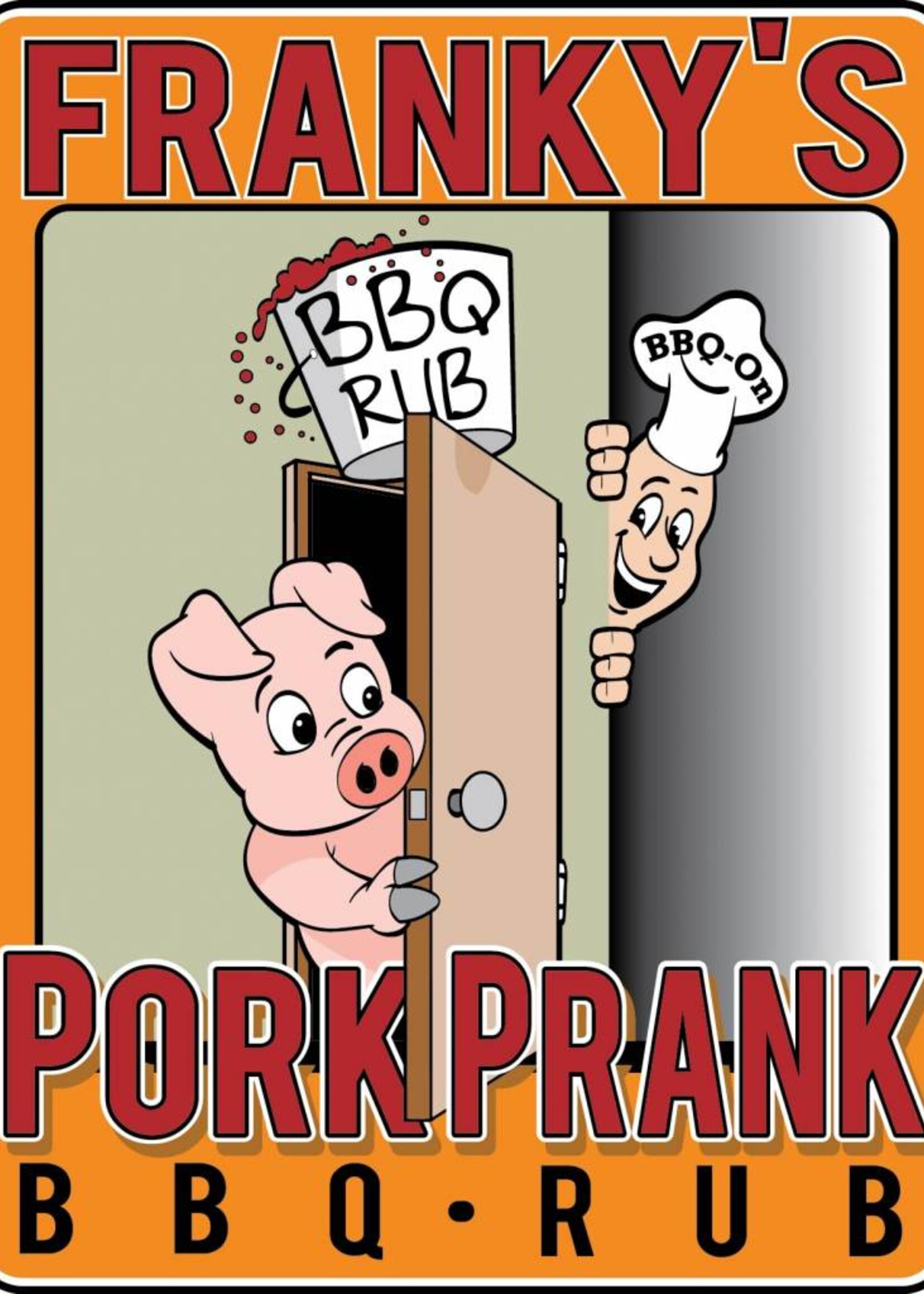 Franky's Pork Prank Franky's Pork Prank (BBQ-On) Award Winning Pork Rub 750 grams