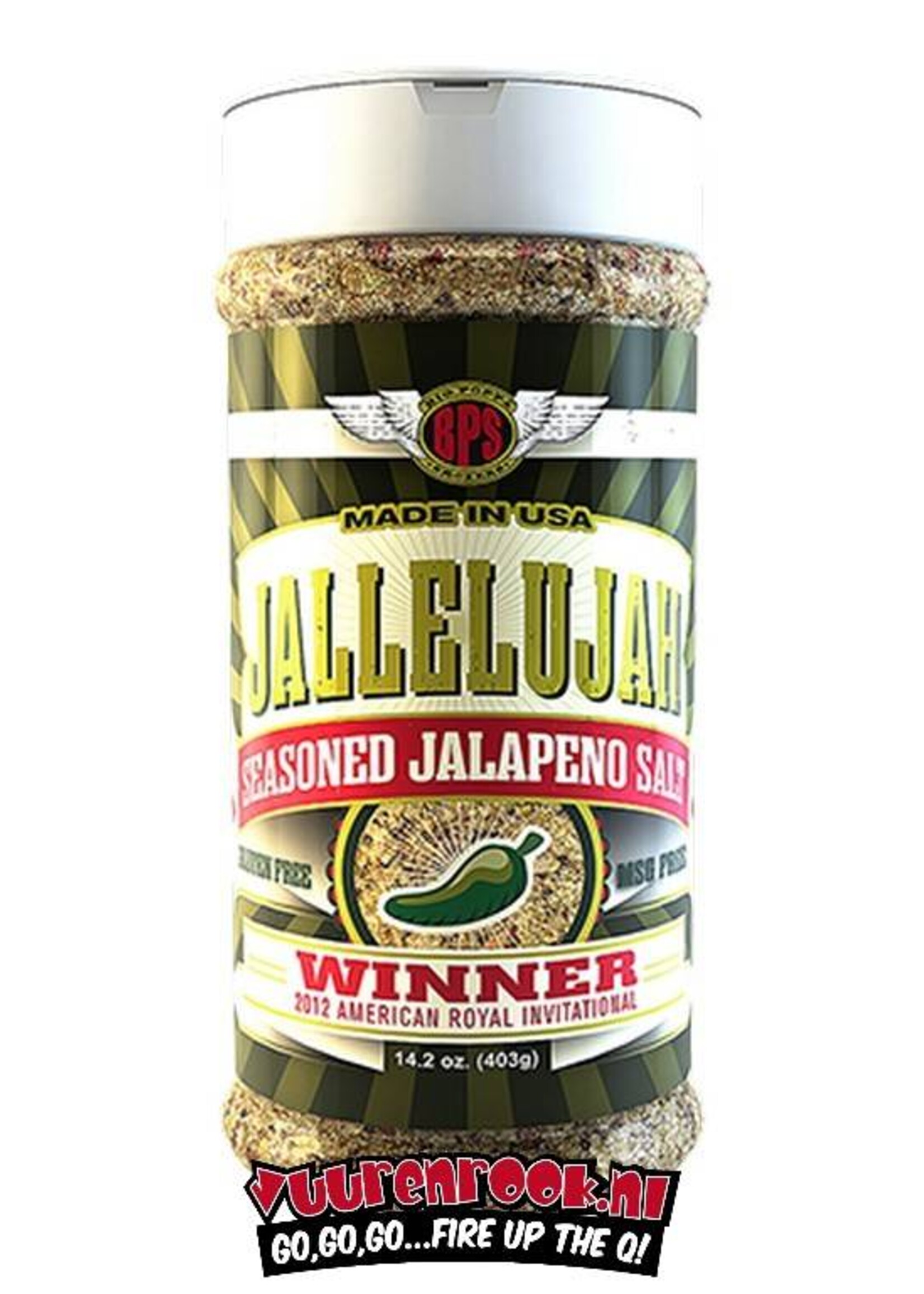 Big Poppa Smokers Big Poppa Smokers Jallelujah Jalapeno Rub 14oz