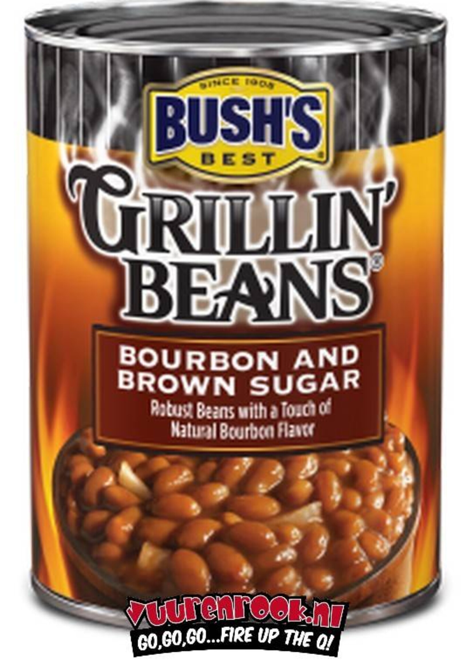 Bush Grillin' Beans Bourbon and Brown Sugar Vuur & Rook