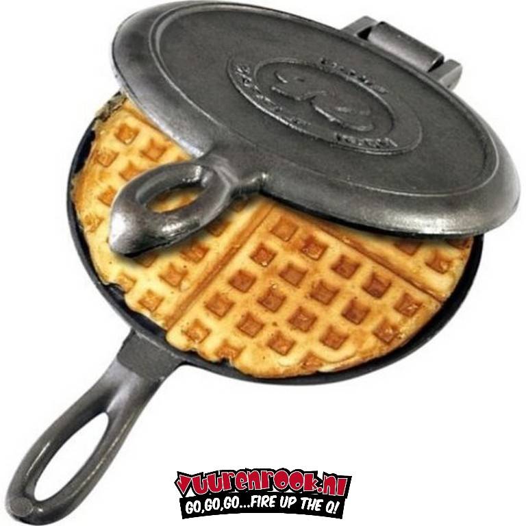 Rome Pie Iron Old Fashioned Waffle Iron Vuur & Rook