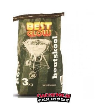 BUDGET Best Glow Houtskool 3 kg