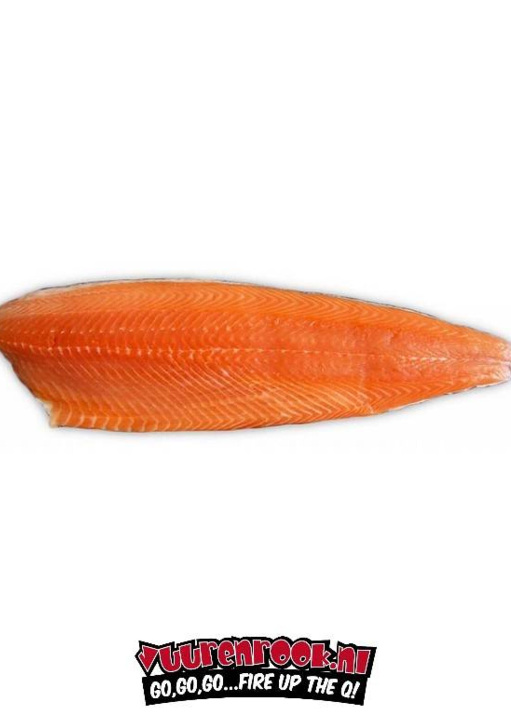 Vuur & Rook Norwegian Salmon side / Salmon fillet with Skin 1200 grams