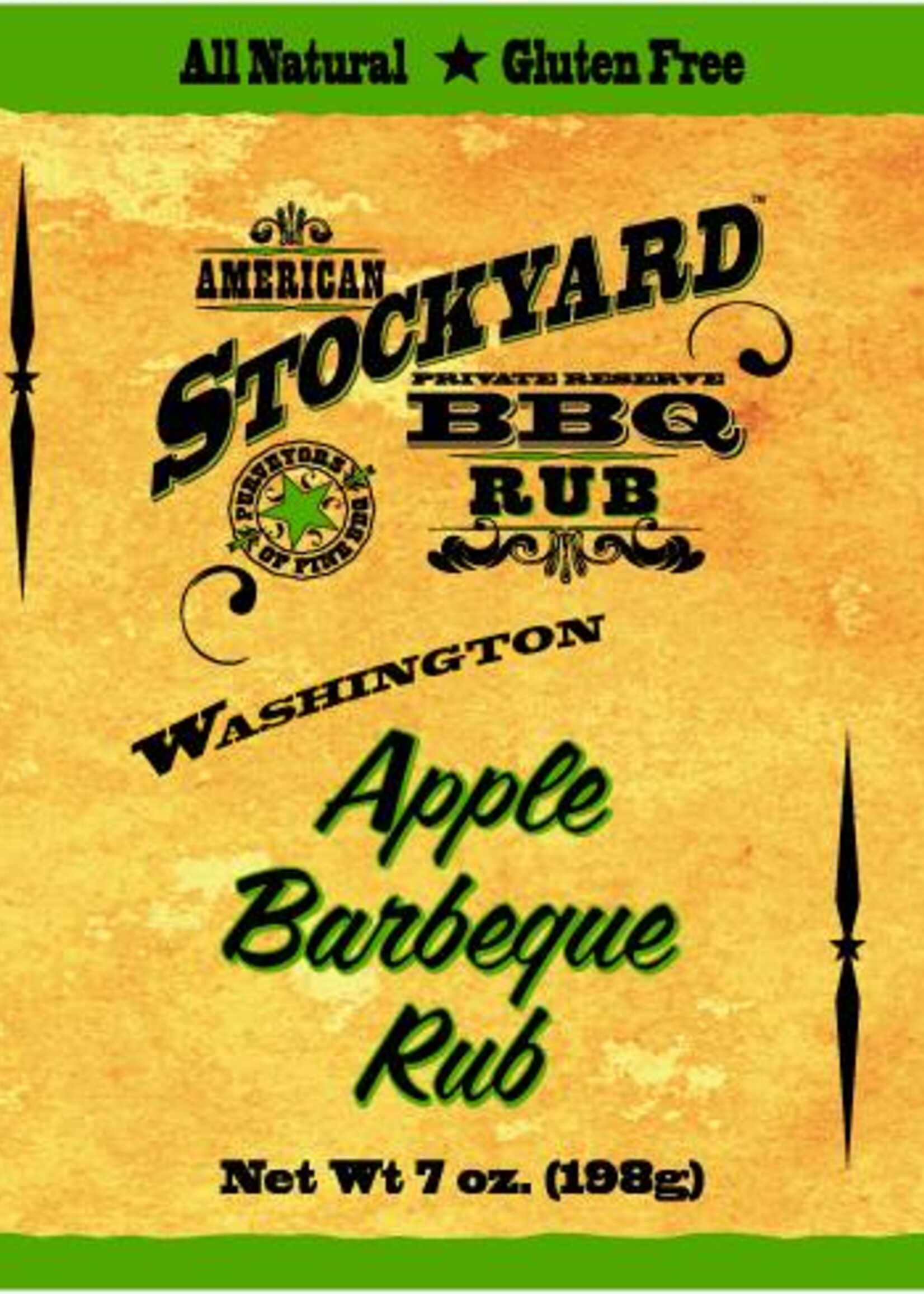 Stockyard Stockyard Apple BBQ Rub 7oz